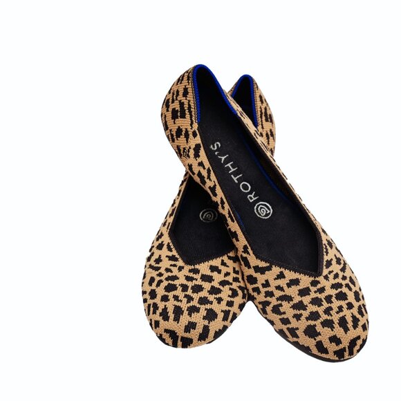 ROTHY'S "DESERT CAT" The Flat slip-on Size 10 - Picture 1 of 9